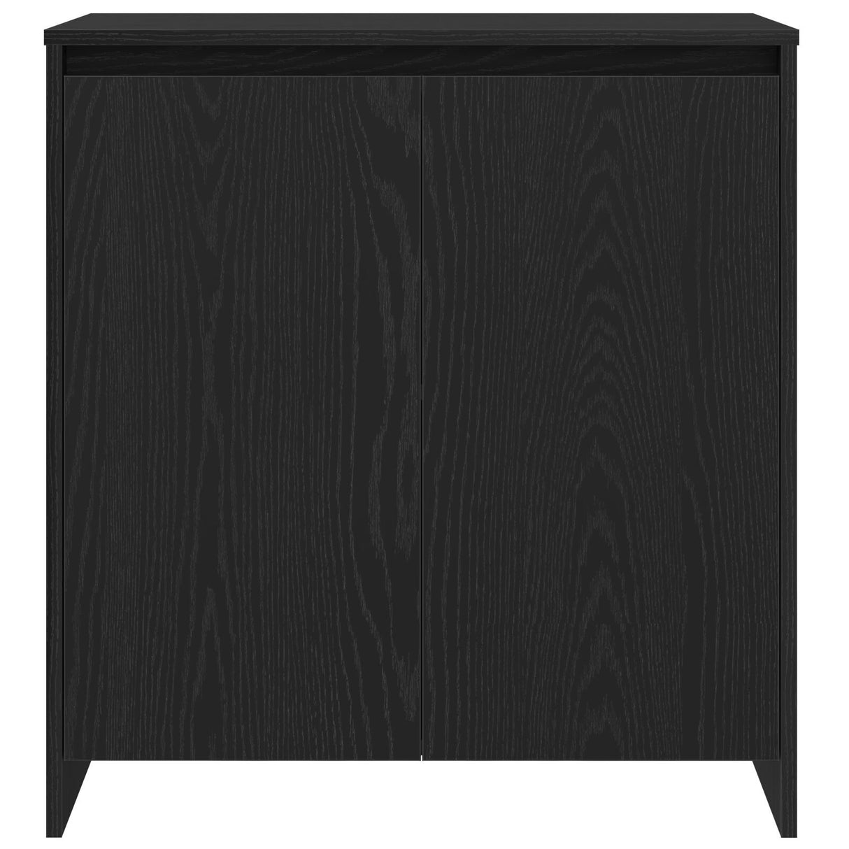 2-Piece Sideboards In Black Oak Engineered Wood