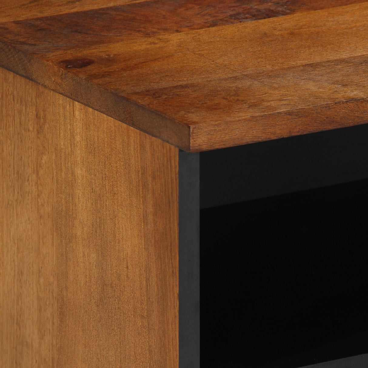 Tv Cabinet 100X33X46 Cm Solid Wood Mango