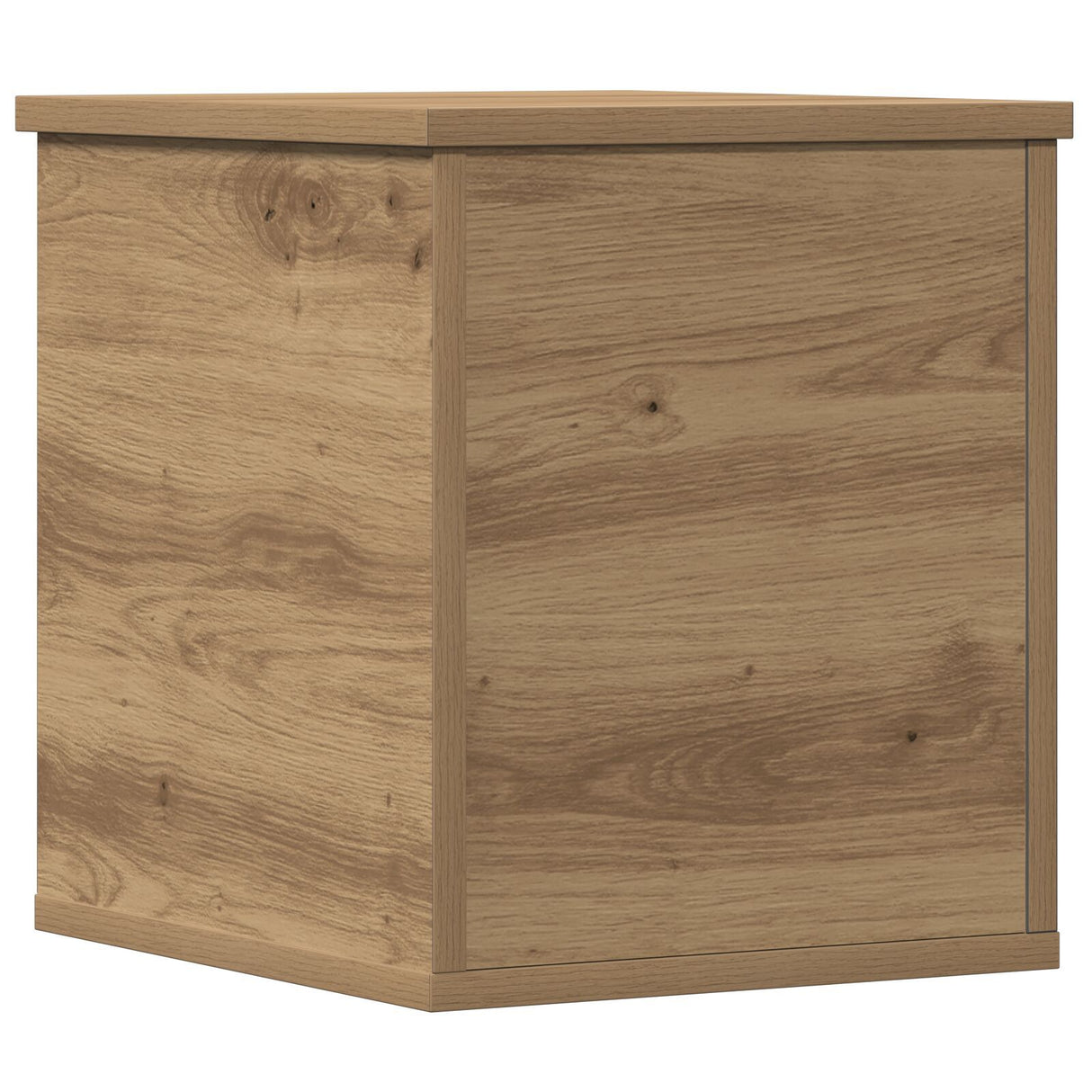 Storage Box Artisan Oak 30X35X35 Cm Engineered Wood
