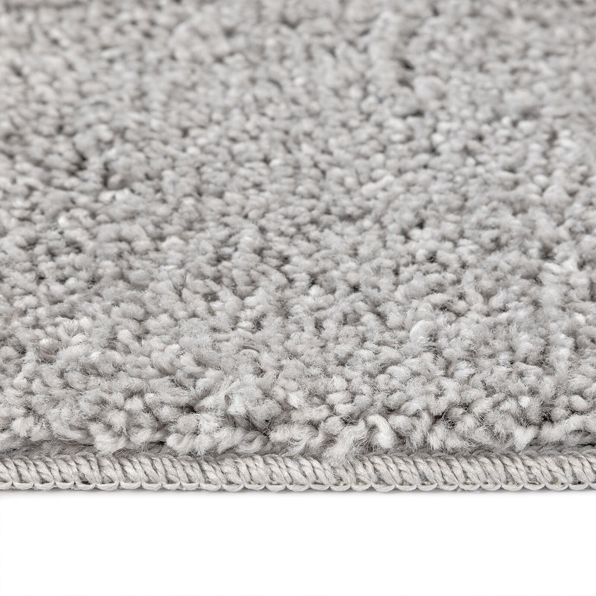 Shaggy Rug High Pile Grey 200X200 Cm Pp