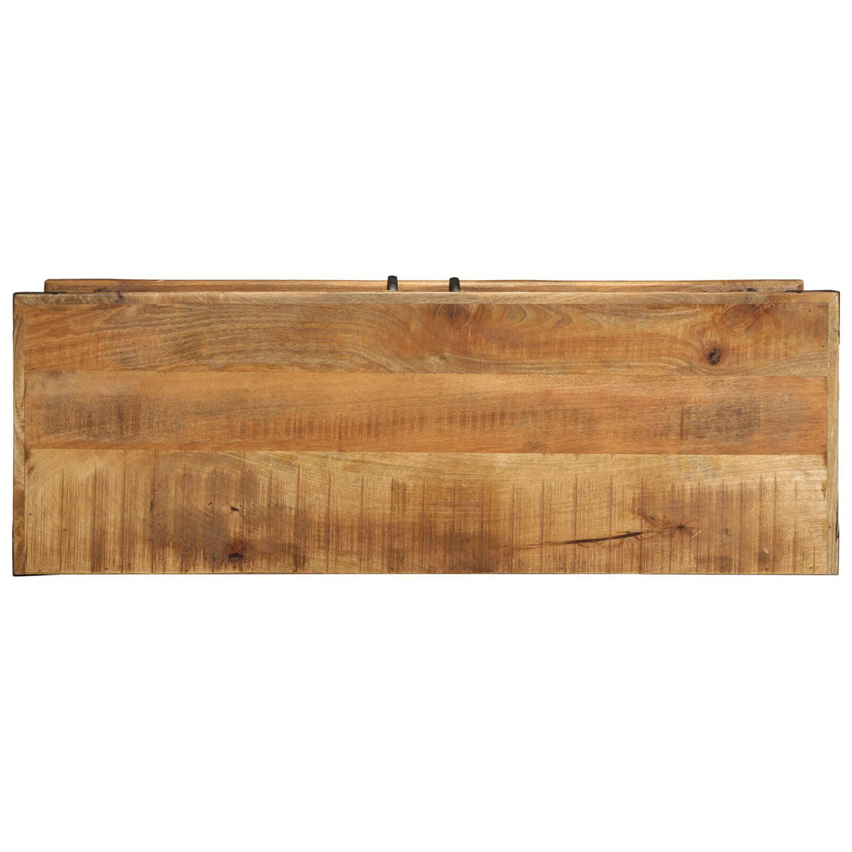 Shoe Bench 110X38X45 Cm Solid Wood Rough Mango
