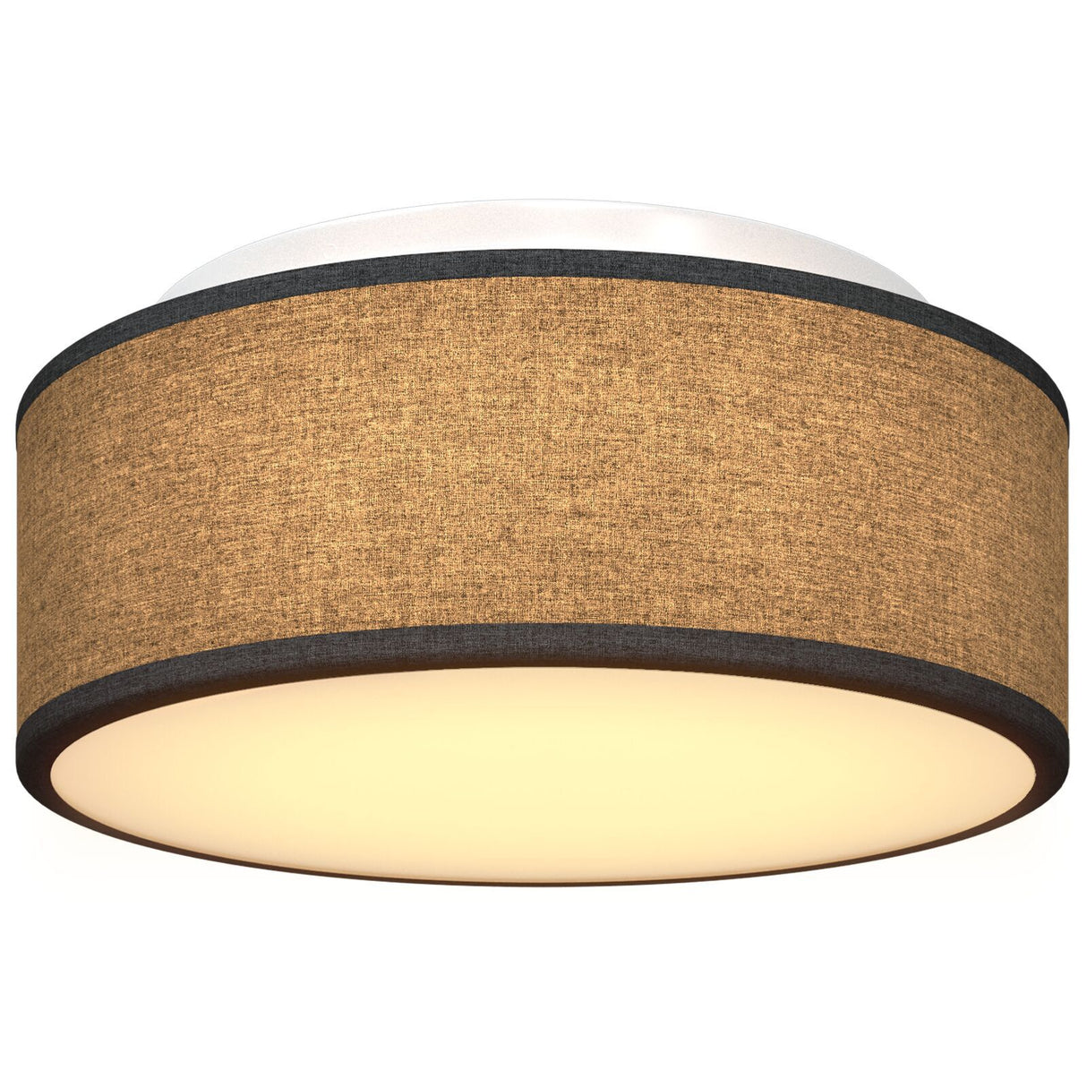 Ceiling Light - Fabric Flush Mount, 30 Cm E27
