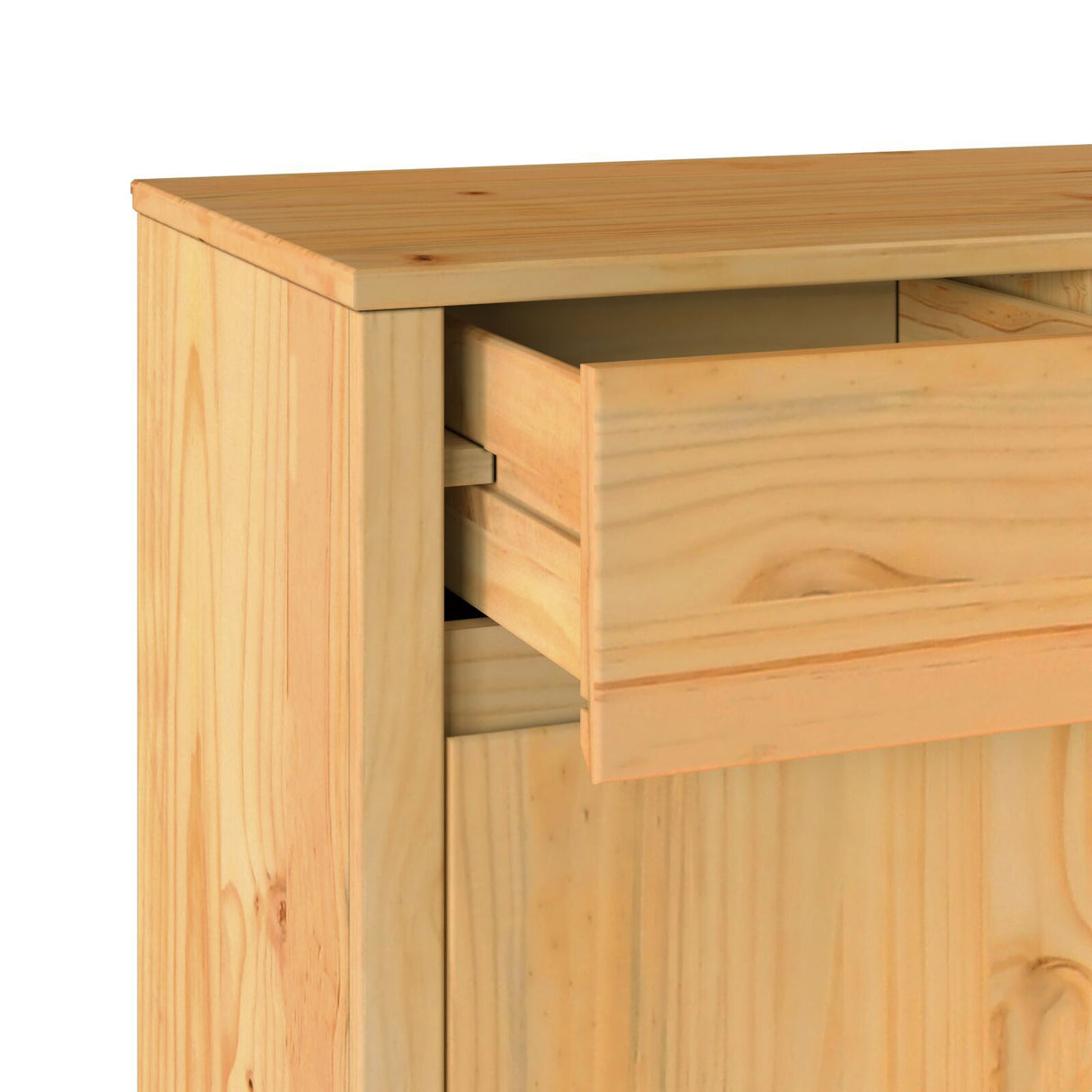 Sideboard "Drammen" 114X43X75,5 Cm Solid Wood Pine