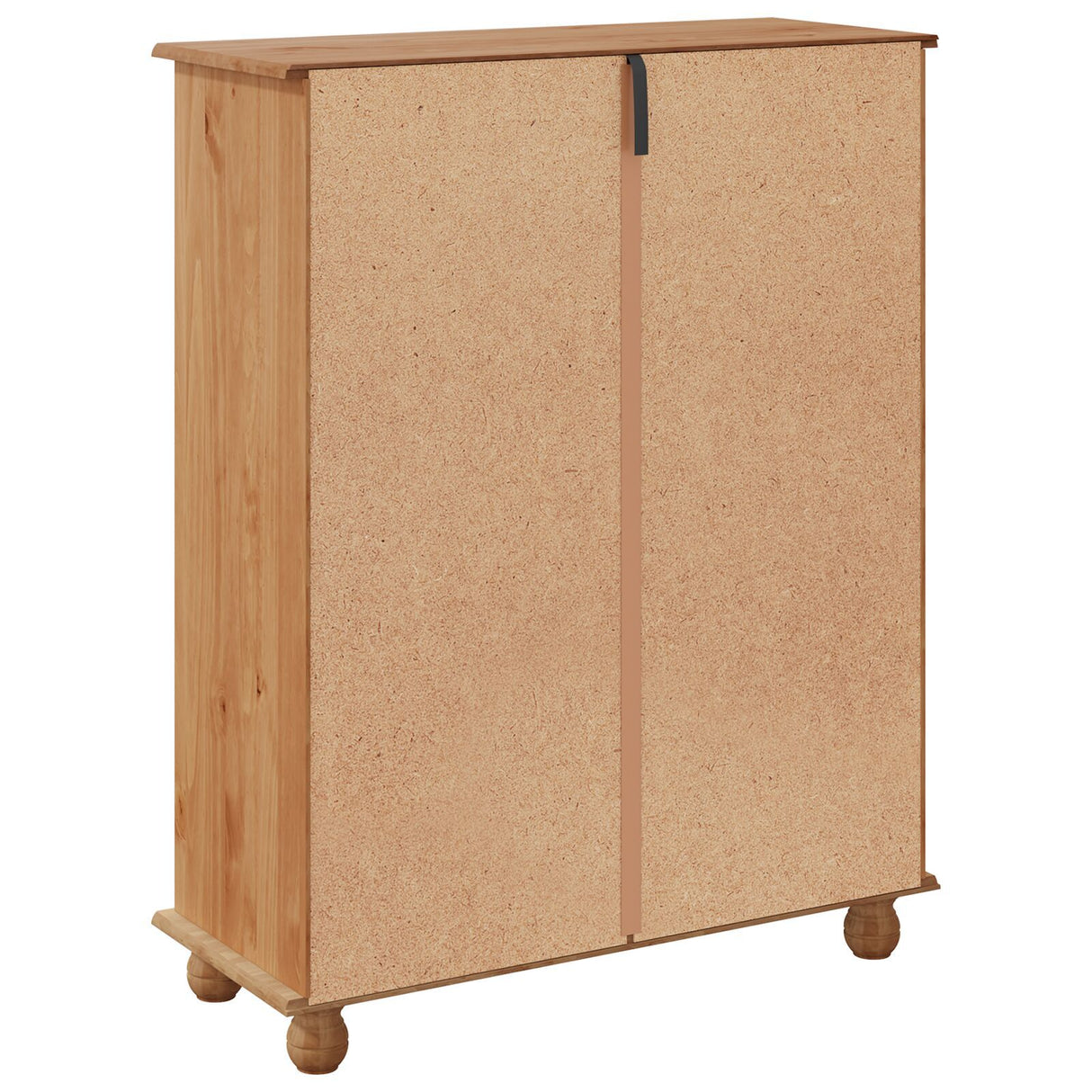 Shoe Cabinet "Askim" 85X35X108 Cm Solid Wood Pine