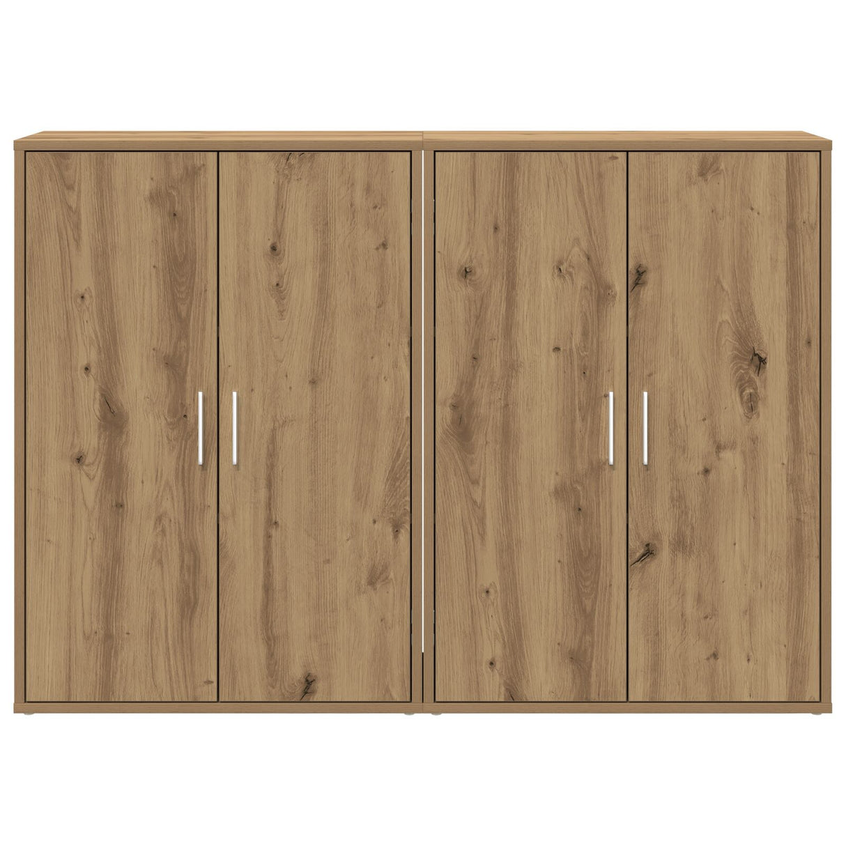 Sideboards 2 Pcs Artisan Oak 60X31X84 Cm Engineered Wood