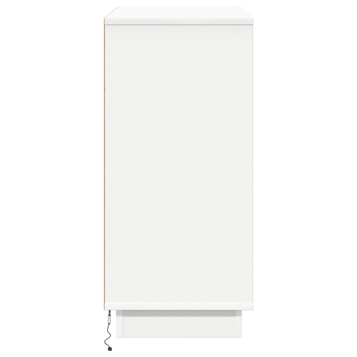 Sideboard With Led 71X34,5X75 Cm Engineered Wood