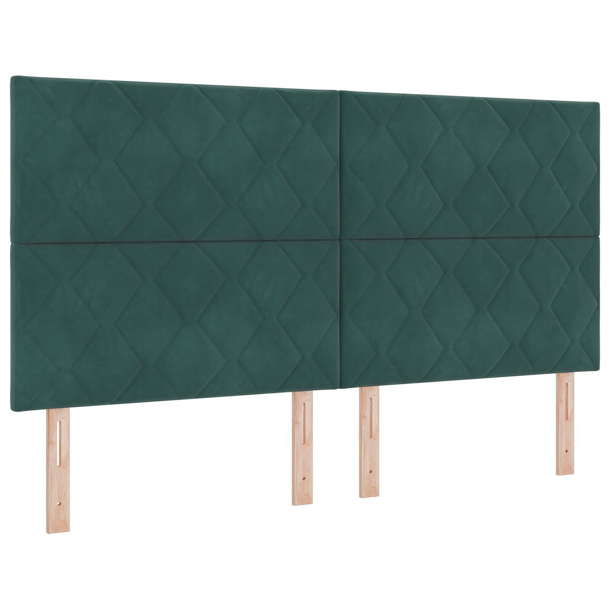 Bed Frame Dark Green 180X200 Cm Velvet