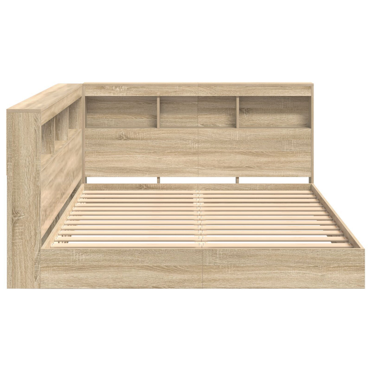 Bookcase Bed Engineered Wood
