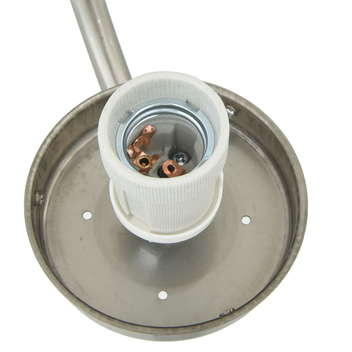 Outdoor Wall Light Silver Stainless Steel Ip44