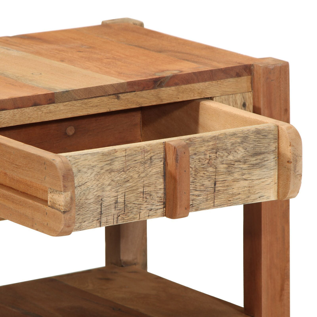 Tv Cabinet 83X33X46 Cm Solid Wood Reclaimed