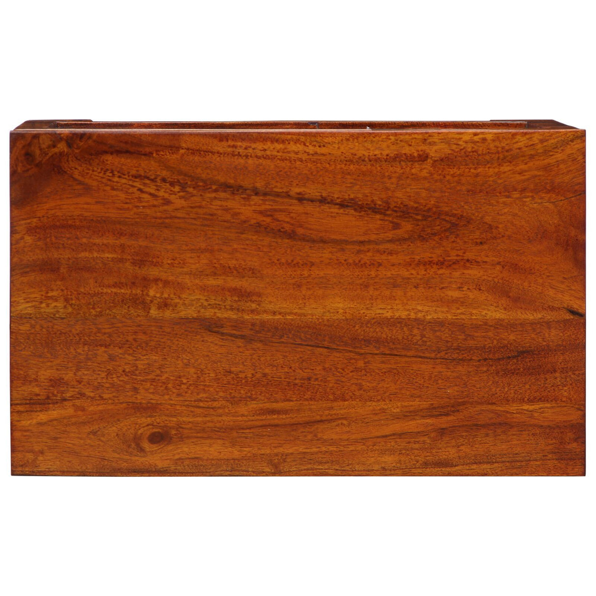 Storage Box Honey Brown 50X30X40 Cm Solid Wood Acacia