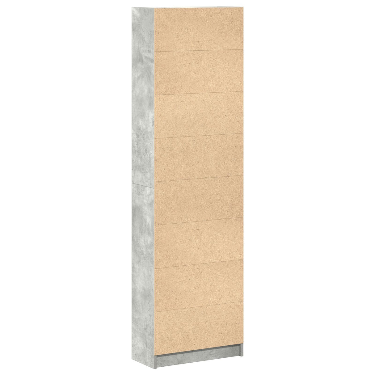 Wardrobe Concrete Grey 55X25X189 Cm Engineered Wood