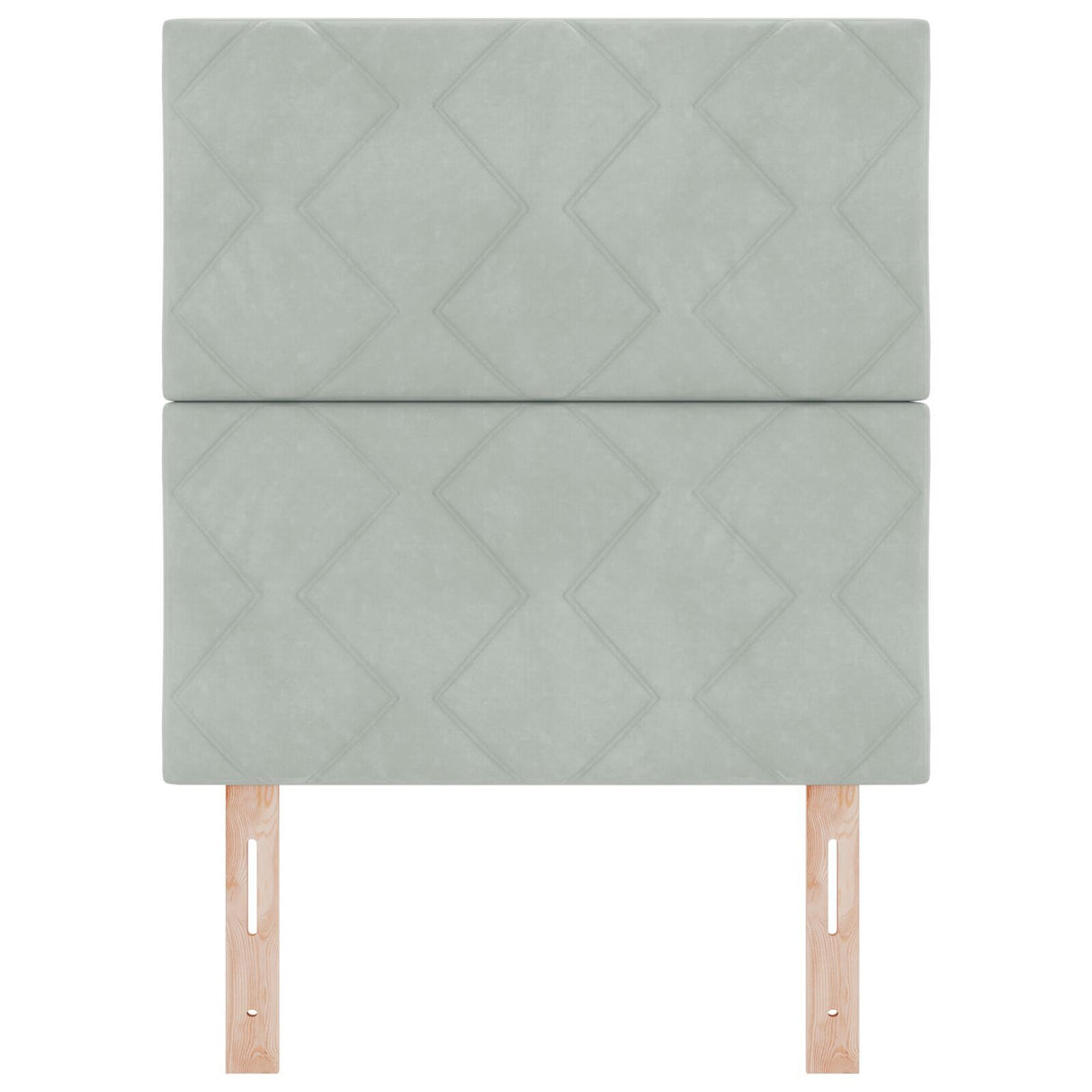 Headboard Diamond Blocks Design Velvet, Headboard Diamond Blocks Design 160 Cm Velvet