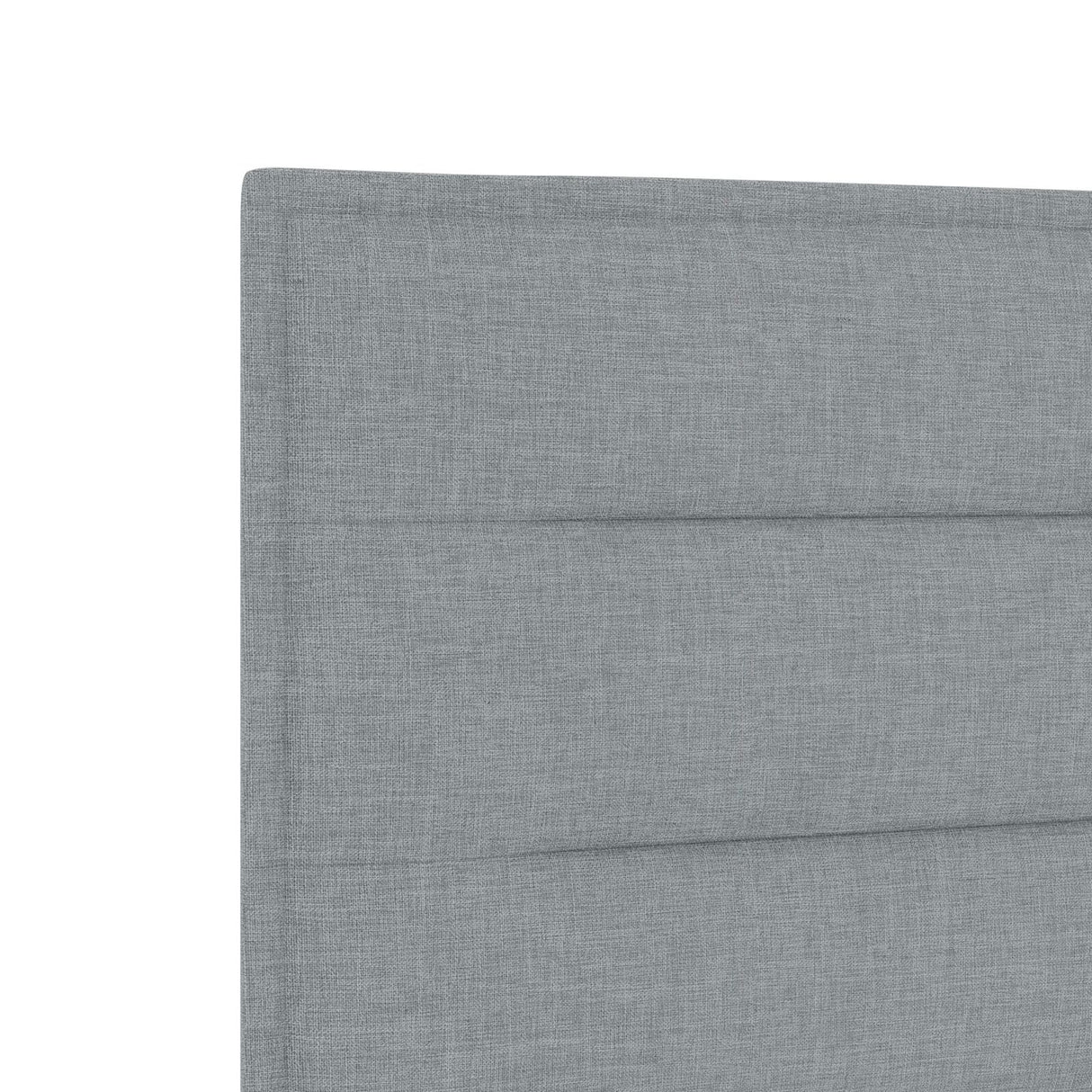 Light Grey Fabric Bed Frame 160X200 Cm