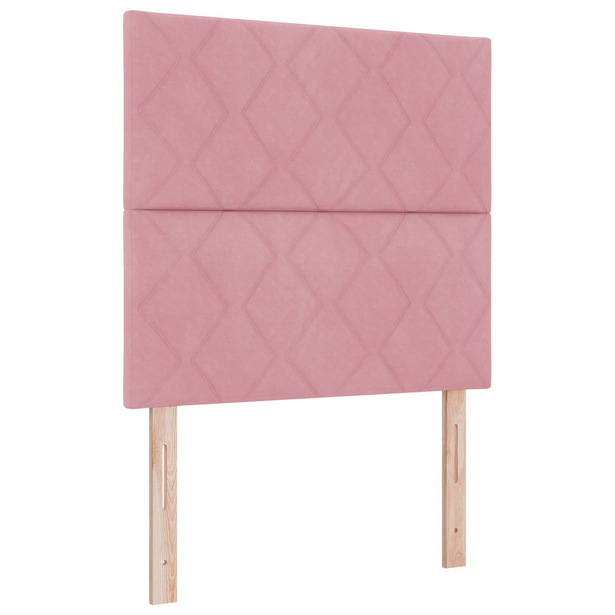 Pink Velvet Bed Frame 100X200 Cm