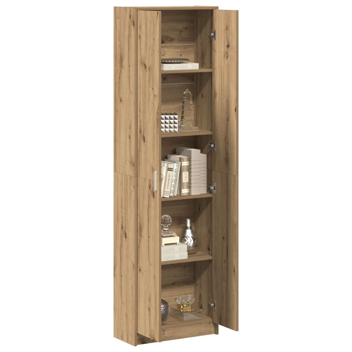 Wardrobe Artisan Oak 55X25X189 Cm Engineered Wood