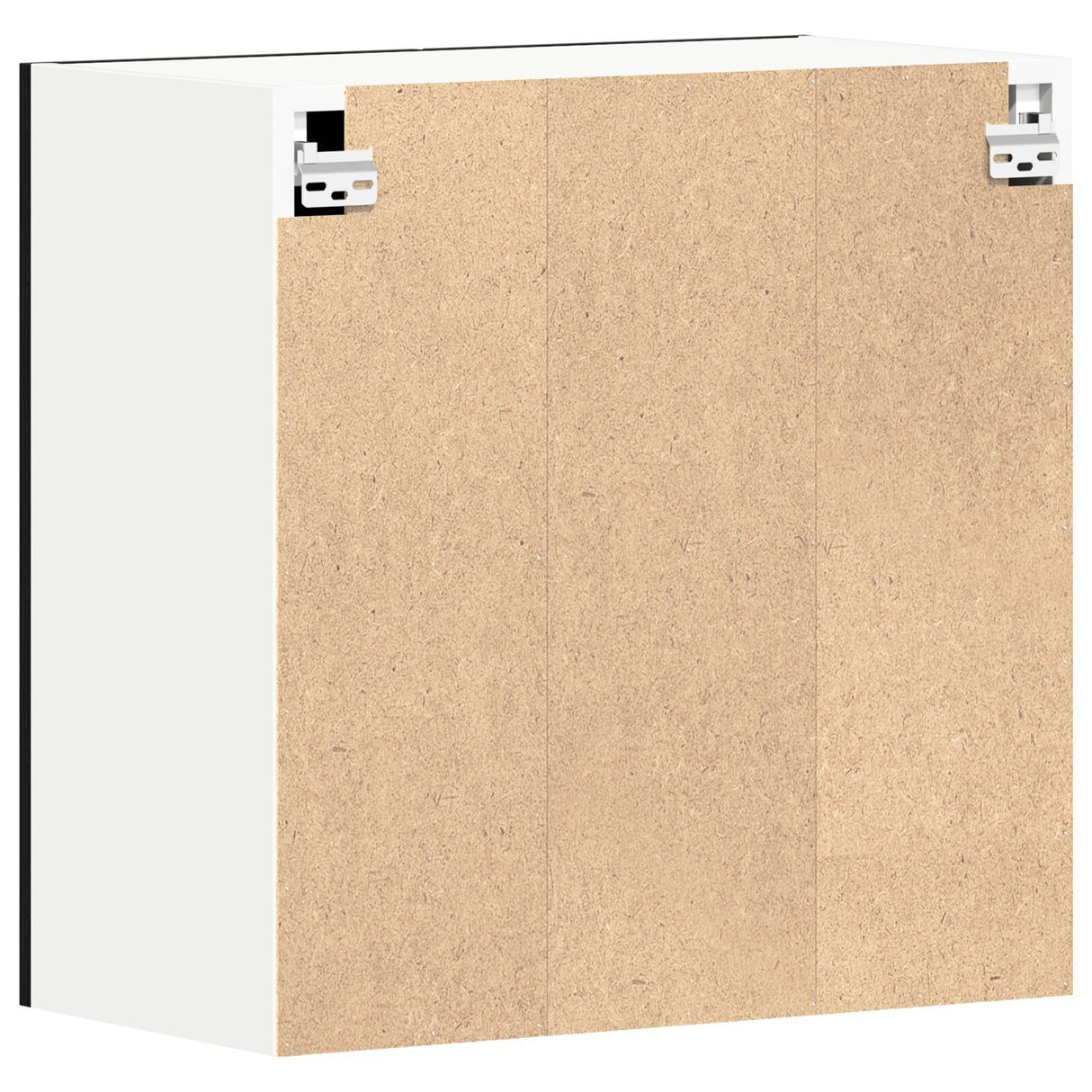 Black Oak Hanging Cabinet 60X31X60 Cm Made Of Engineered Wood