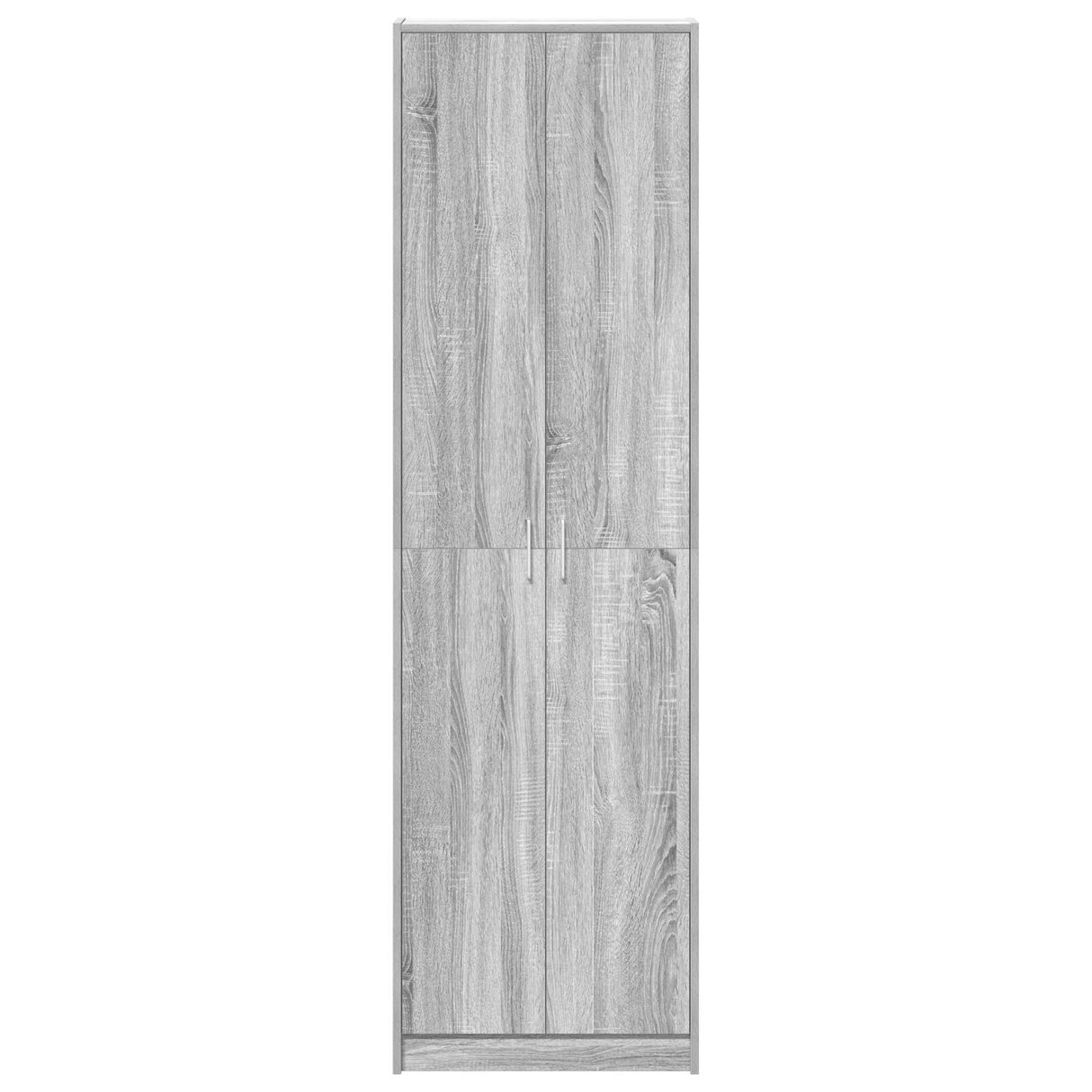 Wardrobe Grey Sonoma 55X25X189 Cm Engineered Wood