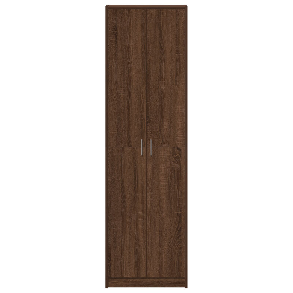 Wardrobe Brown Oak 55X25X189 Cm Engineered Wood
