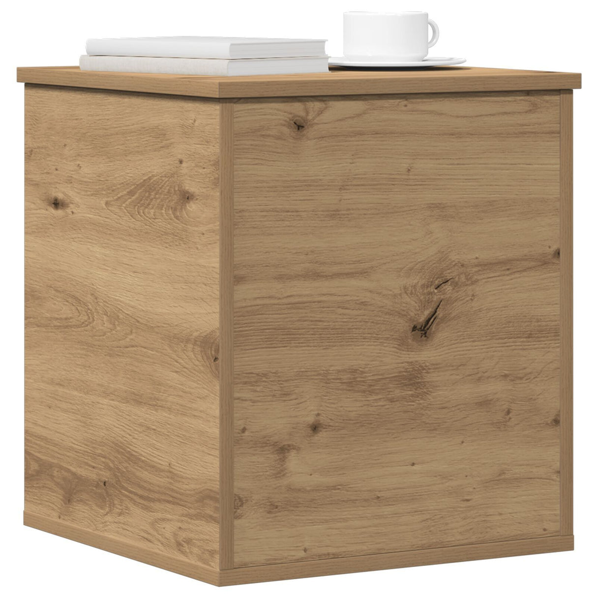 Storage Box - Artisan Oak - 40X42X46 Cm - Engineered Wood