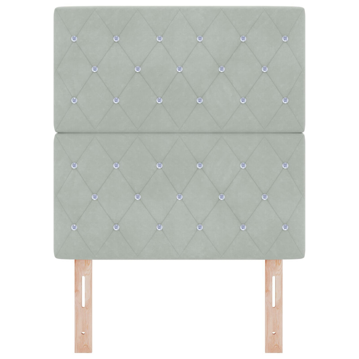 Headboard Crystal Button Tufted Velvet, Headboard Crystal Button Tufted 160 Cm Velvet