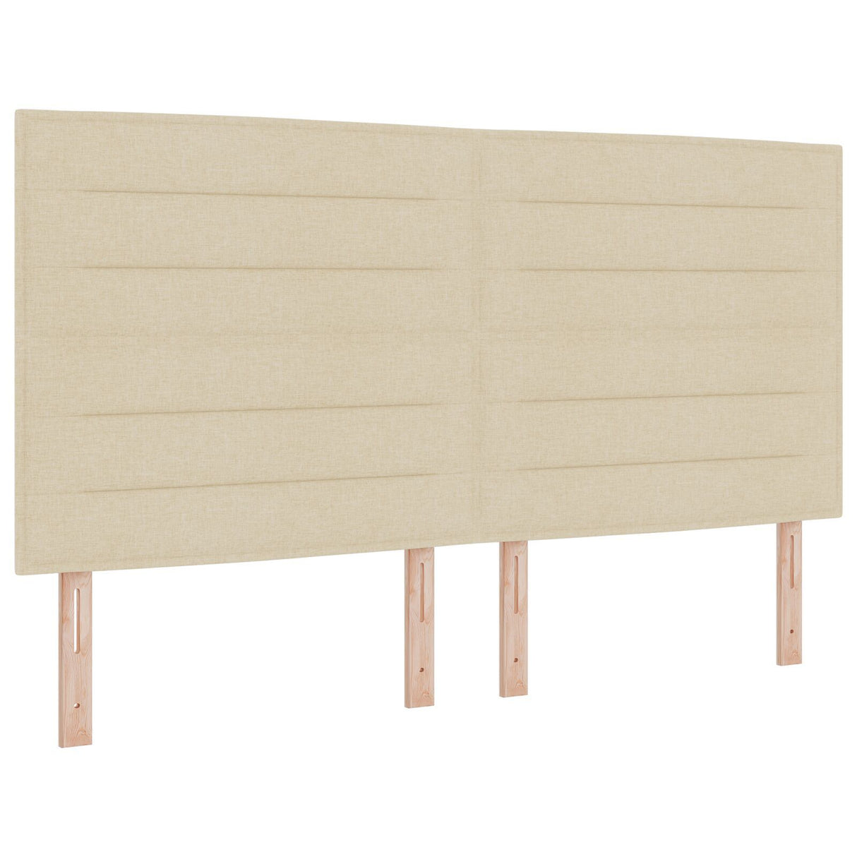 Bed Frame In Cream - 180X200 Cm Fabric