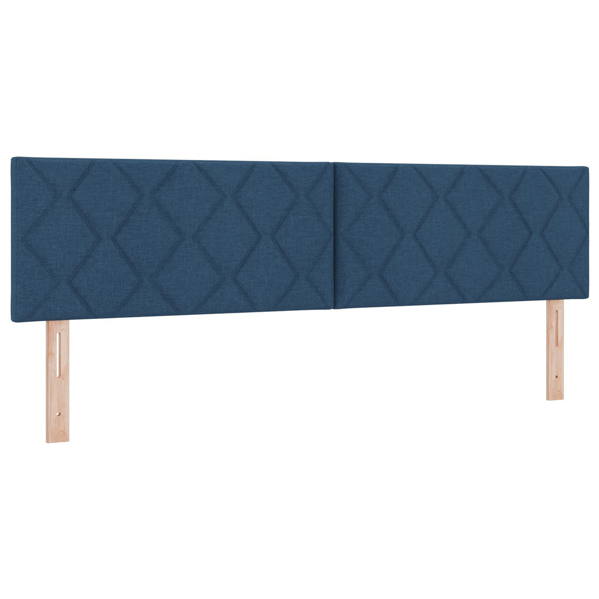 Box Spring Bed With Mattress Blue 180X200 Cm Fabric, Headboard Button Tufted Blue 180 Cm Fabric