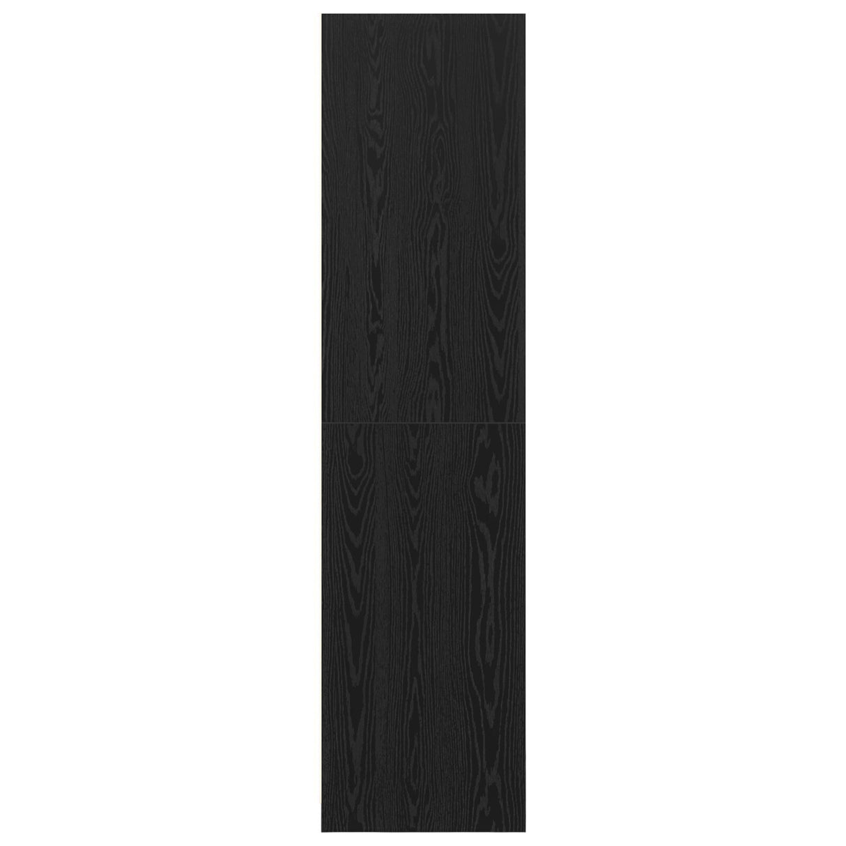 Black Oak Wardrobe - 100X50X200 Cm, Made Of Engineered Wood