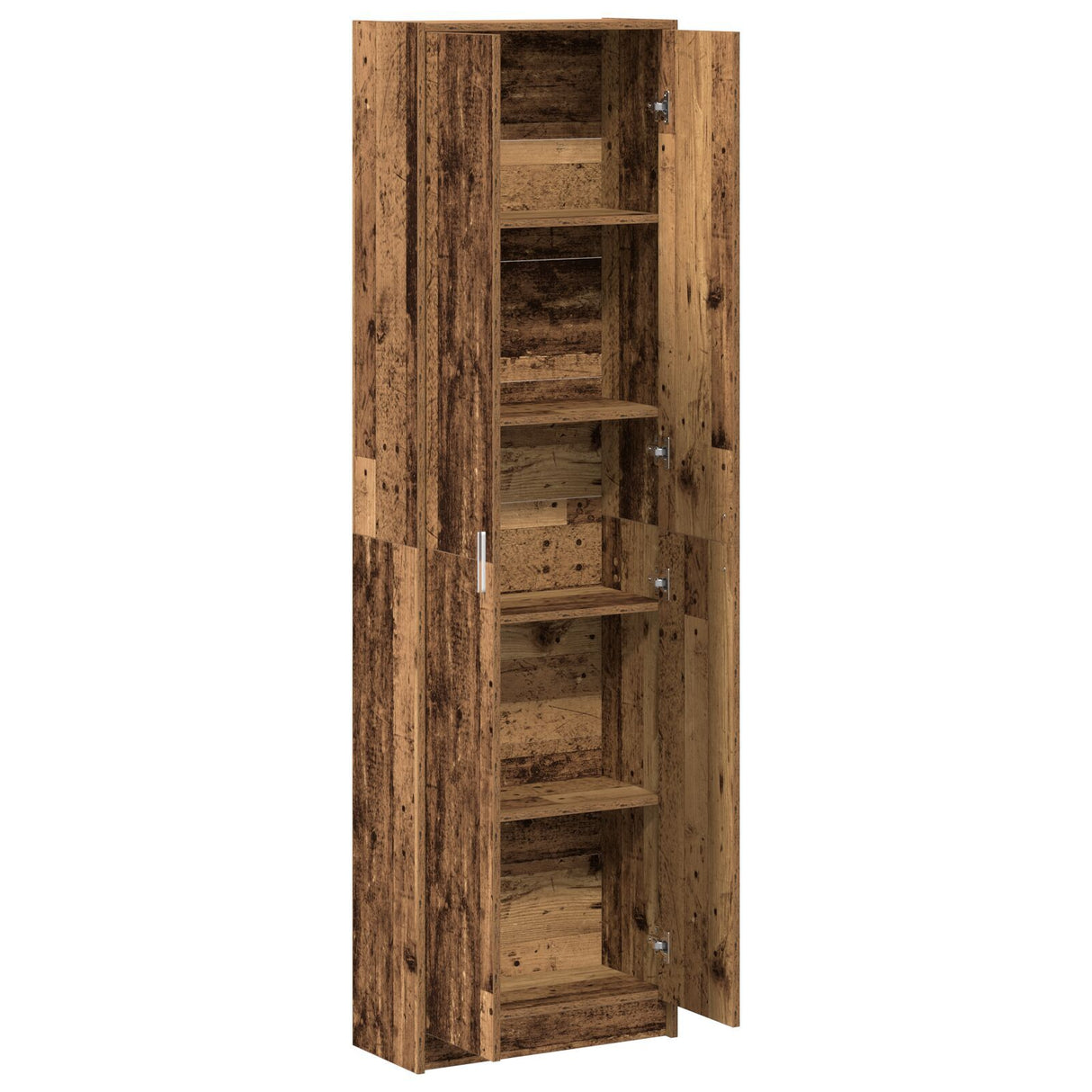 Wardrobe Old Wood 55X25X189 Cm Engineered Wood