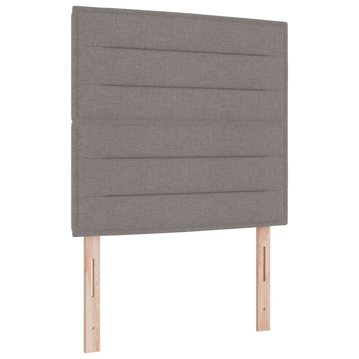 Taupe Fabric Bed Frame 90X190 Cm