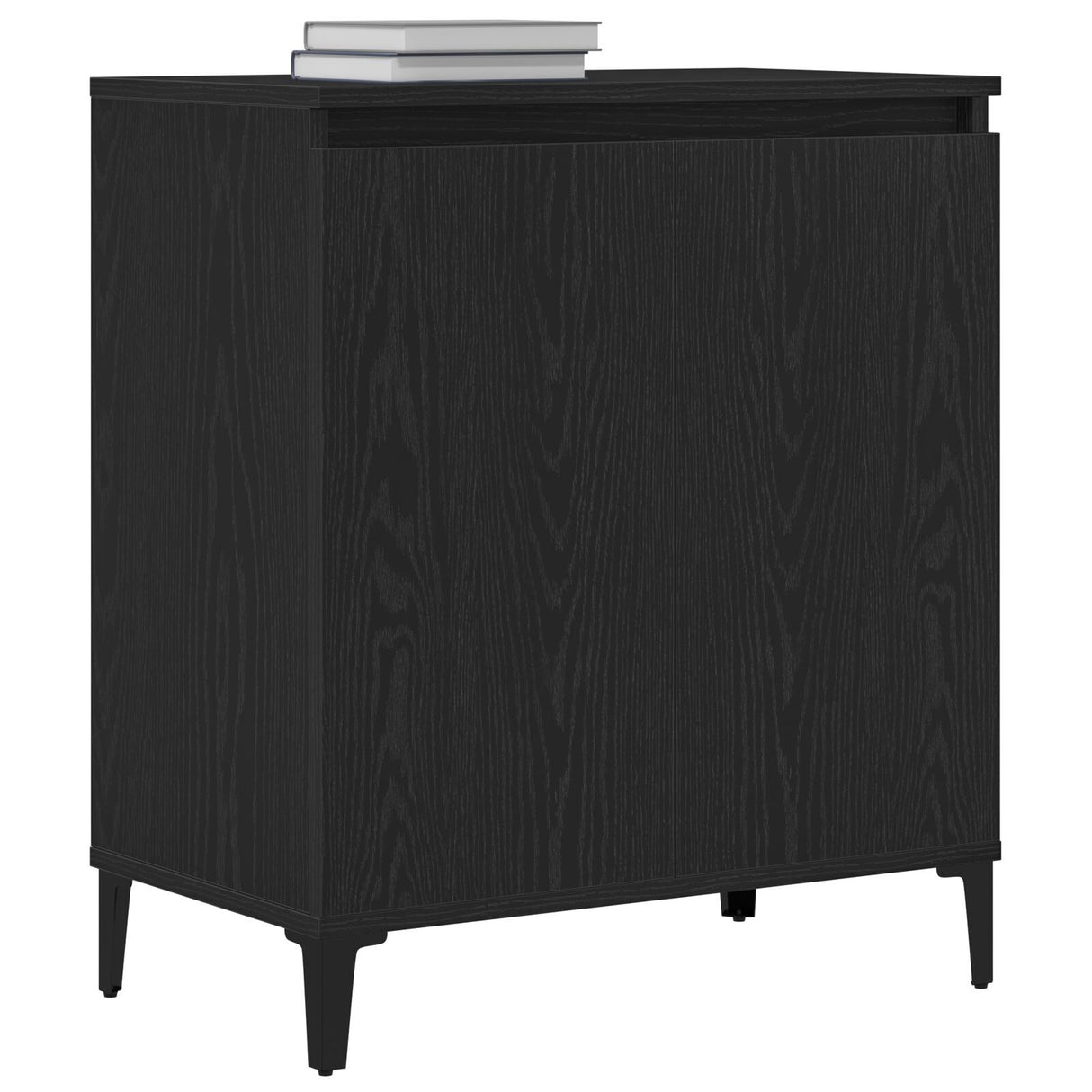 Sideboard Black Oak 60X35X70 Cm Engineered Wood
