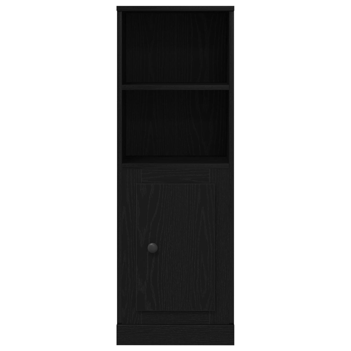 Highboard Black Oak 36X35.5X103.5 Cm Engineered Wood