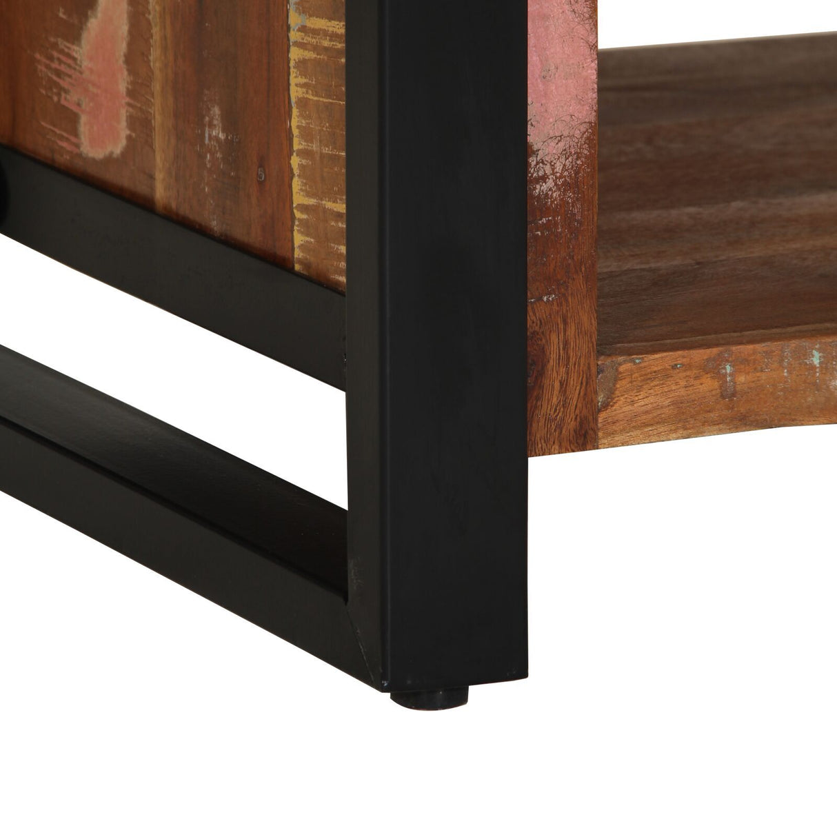 Shoe Bench Multicolour 100X40X50 Cm Solid Wood Reclaimed