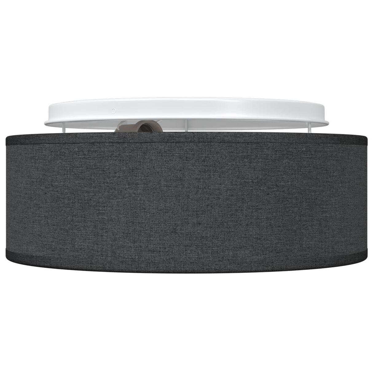 Ceiling Light - Fabric Flush Mount, 30 Cm E27