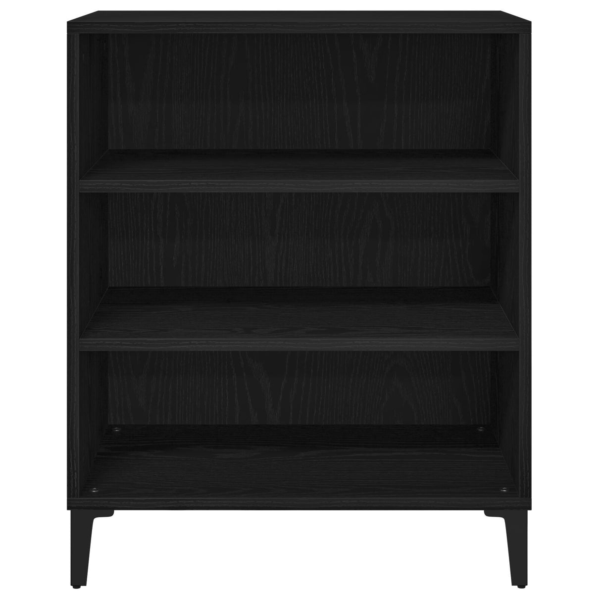 Black Oak Sideboard - 57X35X70 Cm, Engineered Wood