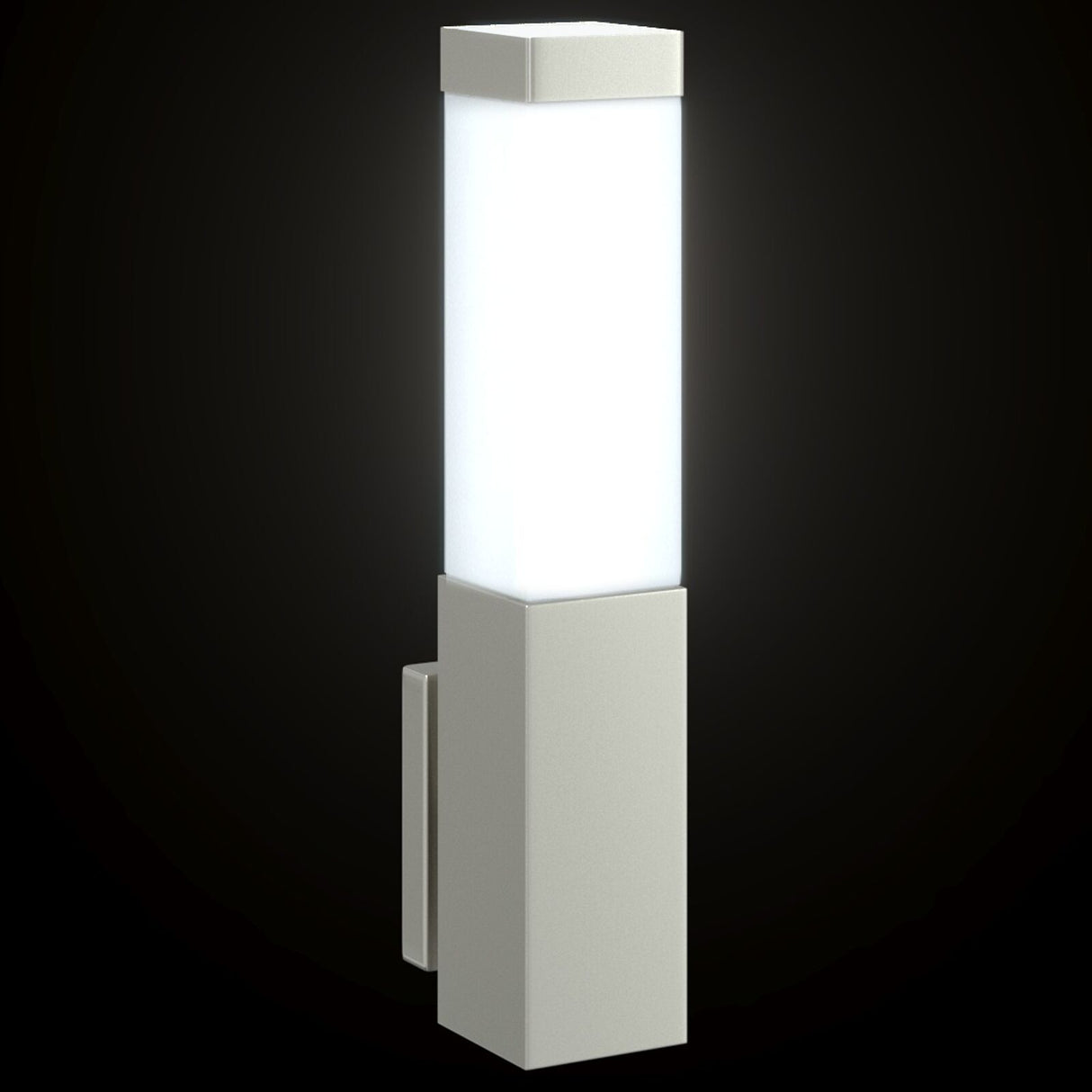 Outdoor Wall Light Silver Ip44