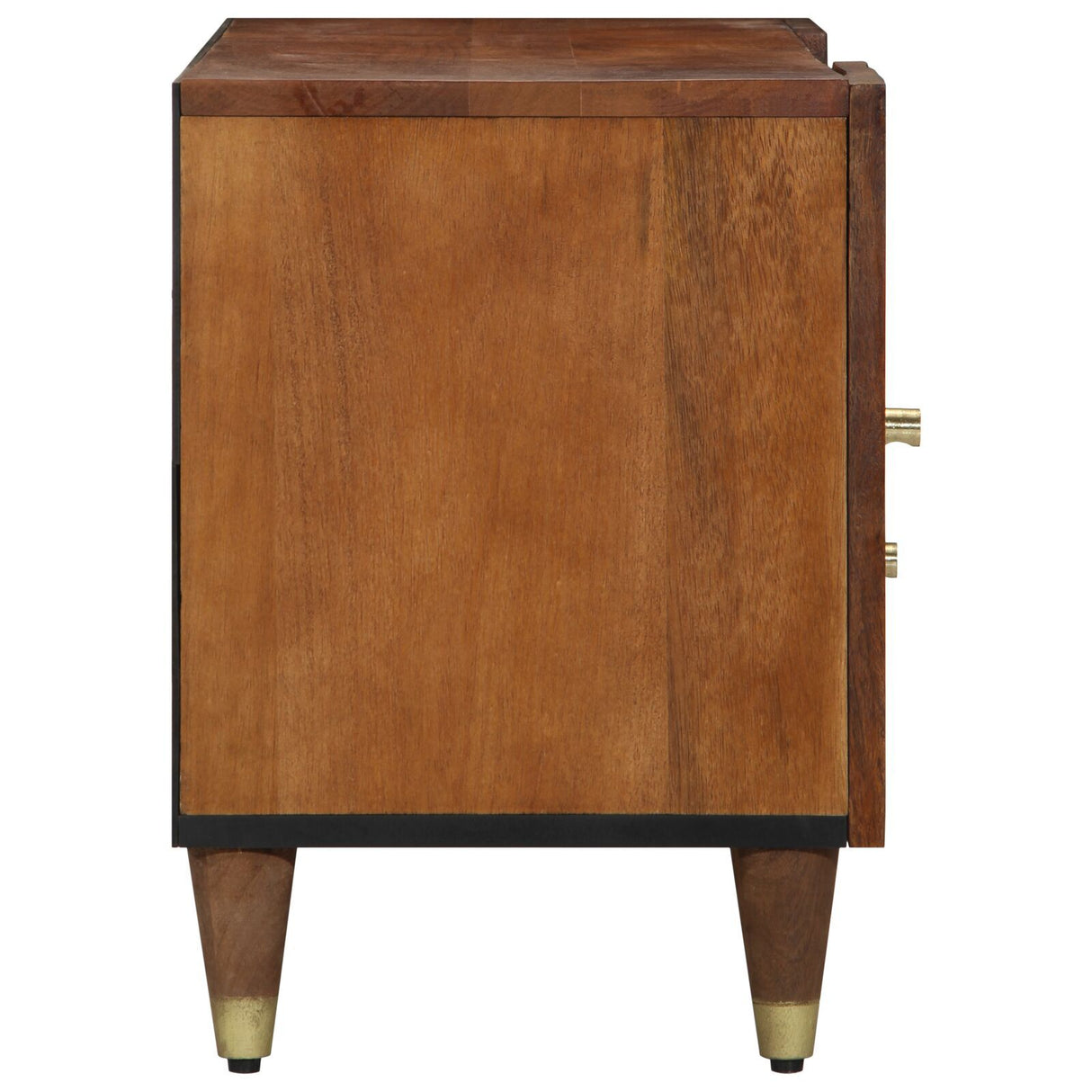 Tv Cabinet 105X33X46 Cm Solid Wood Mango