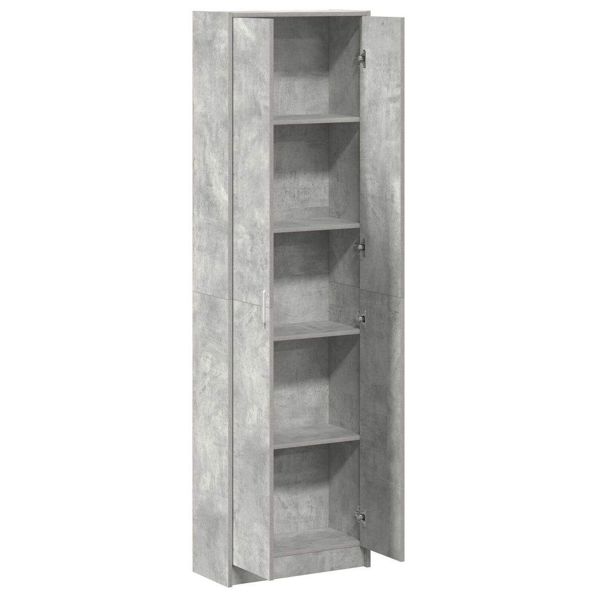 Wardrobe Concrete Grey 55X25X189 Cm Engineered Wood