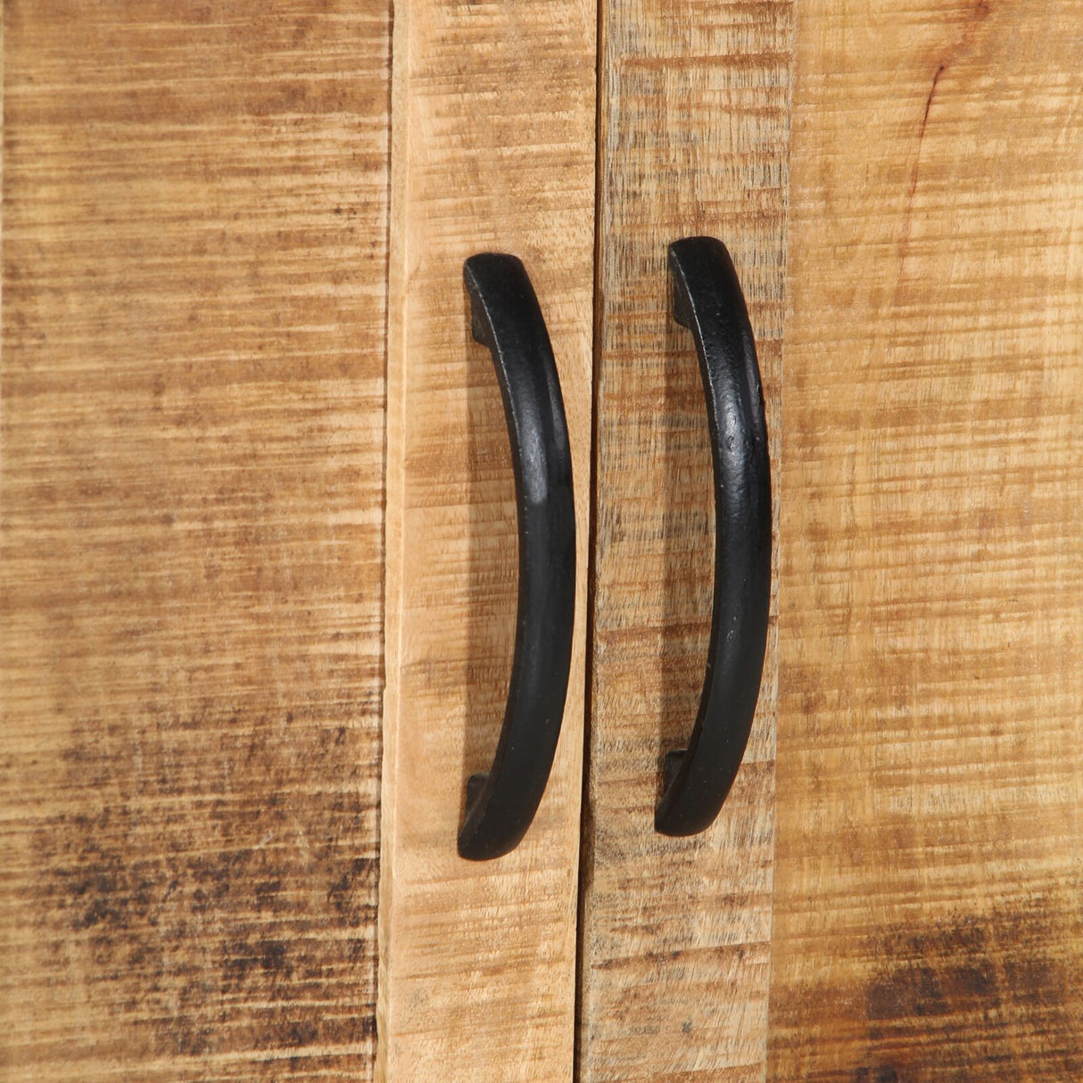 Sideboard 55X35X70 Cm Solid Wood Rough Mango