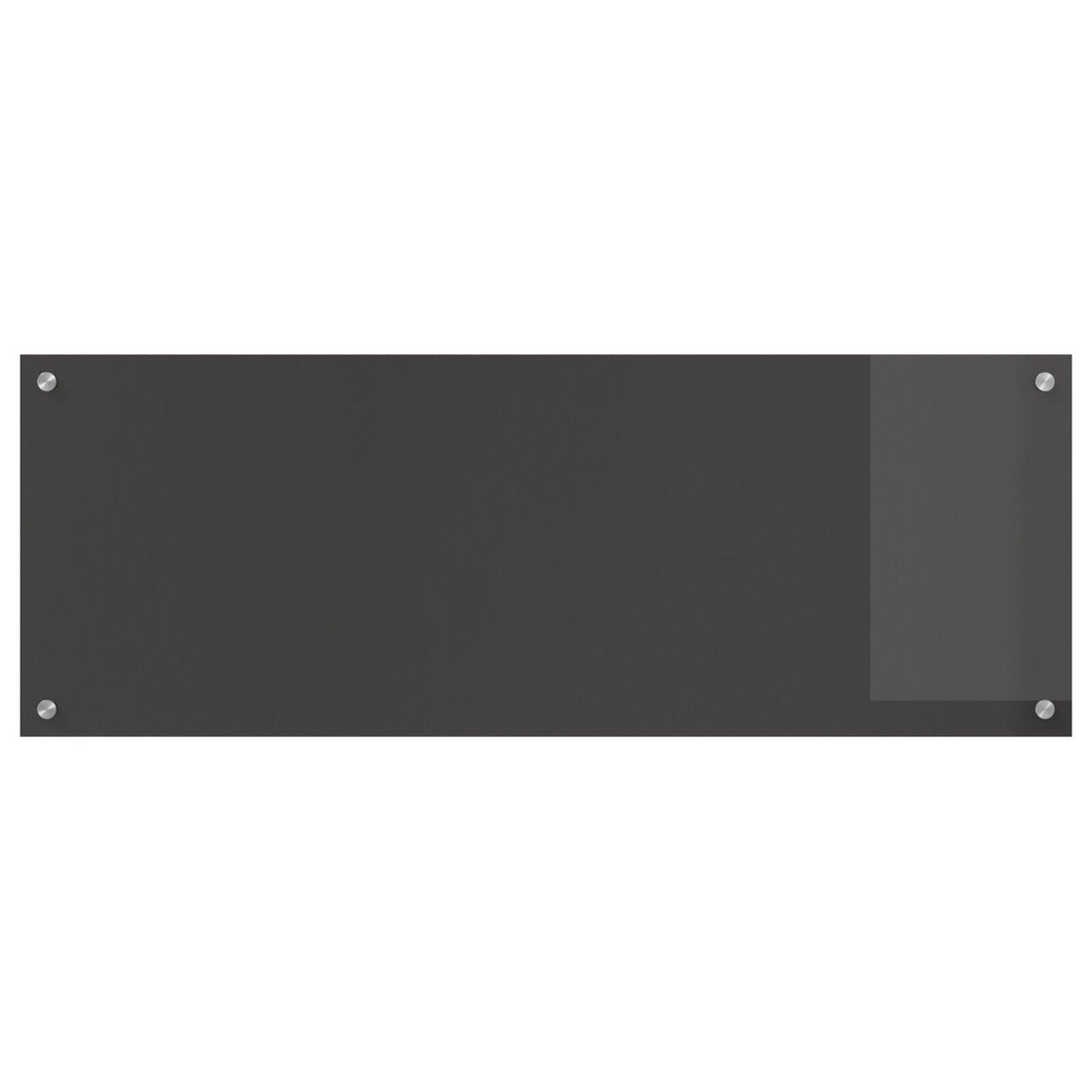 Dark Grey Kitchen Backsplash 110X40X0.6 Cm - Tempered Glass
