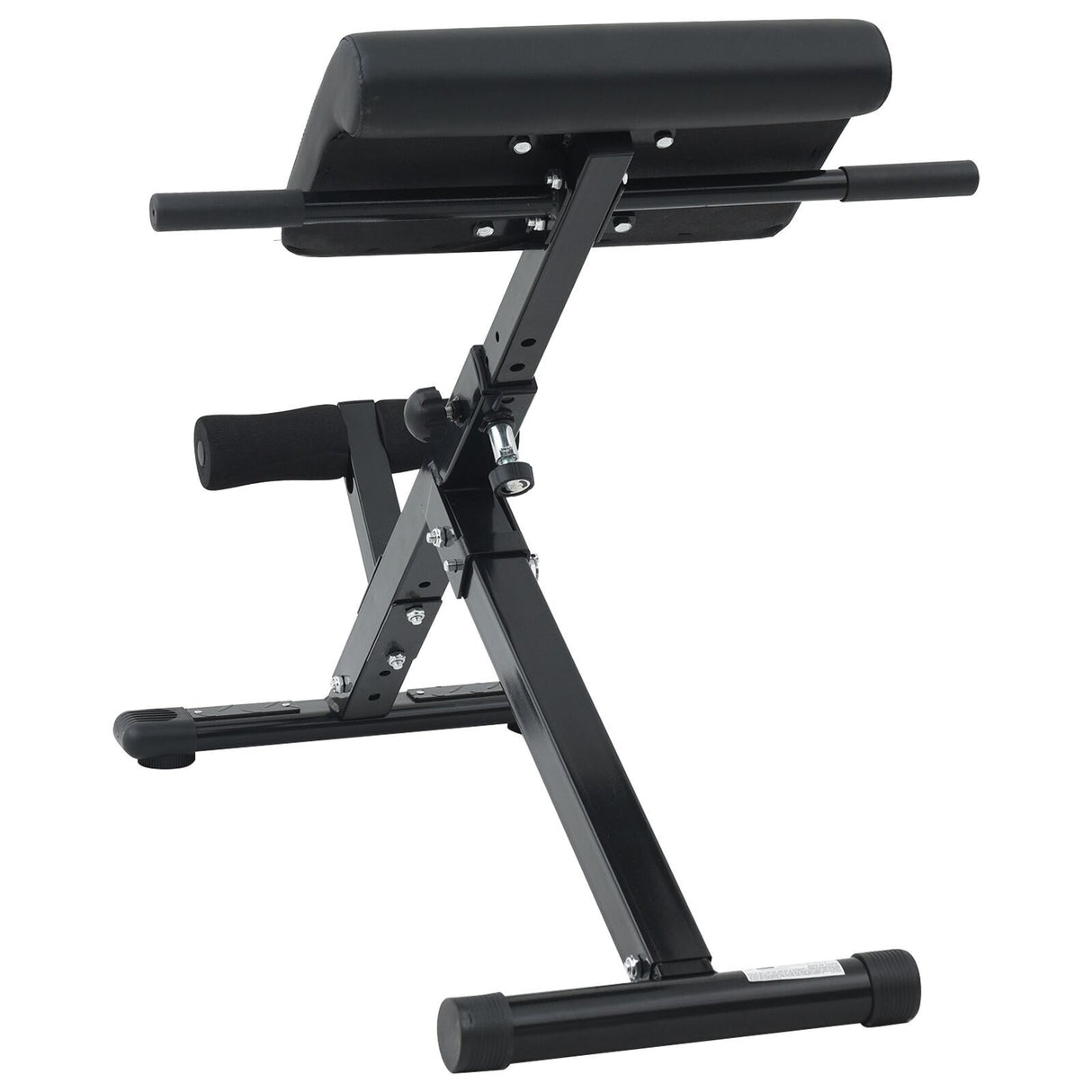 Hyperextension Bench 120 Kg Foldable And Adjustable Steel