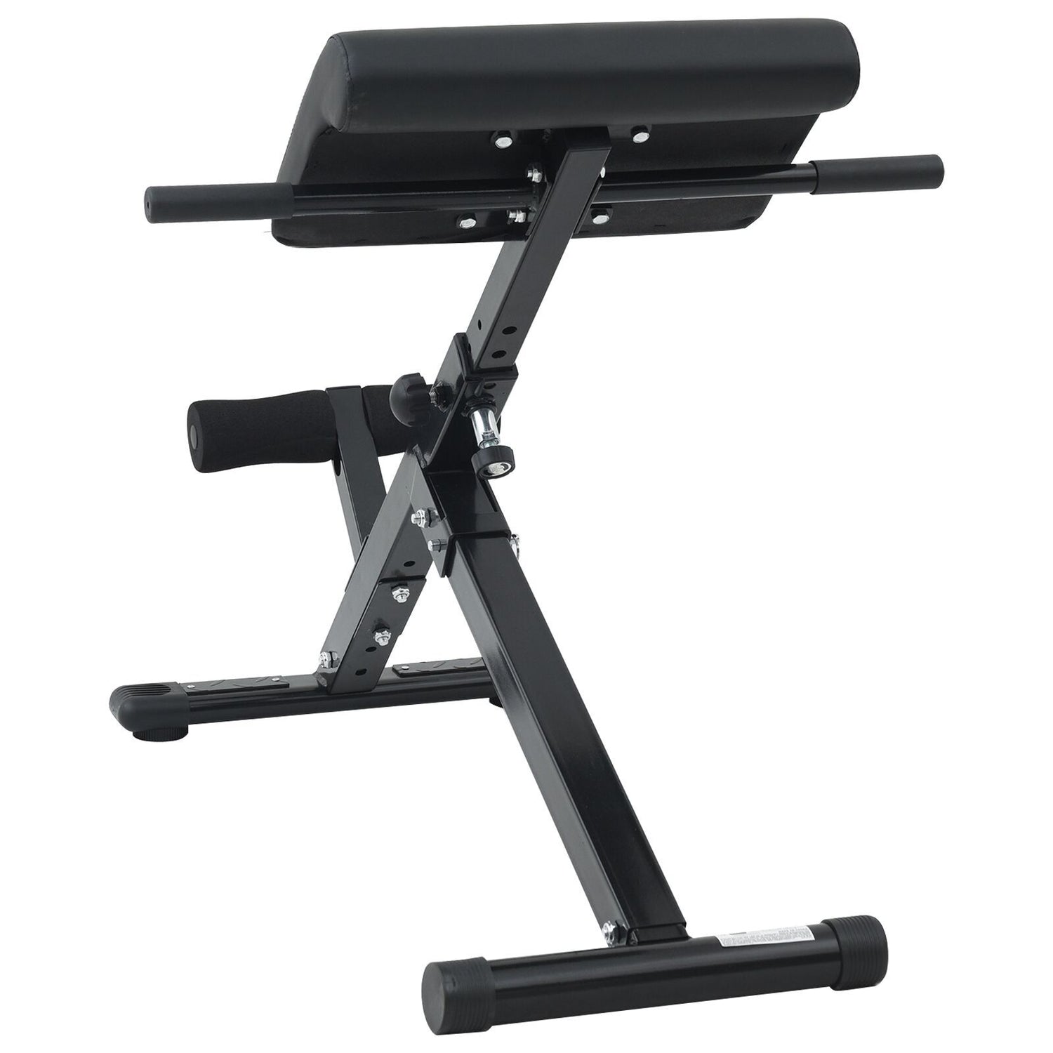 Hyperextension Bench 120 Kg Foldable And Adjustable Steel