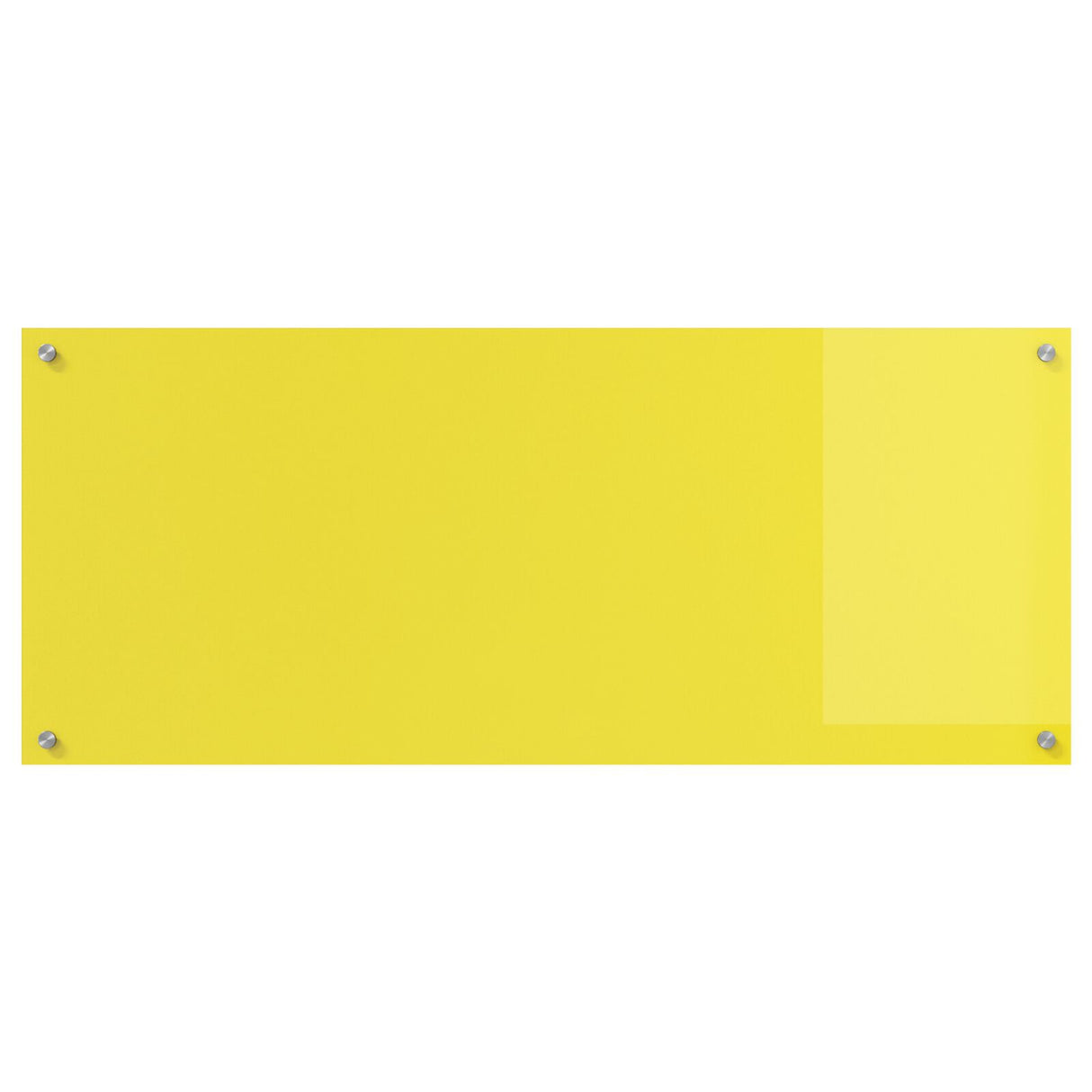 Kitchen Backsplash Yellow 120X50X0.6 Cm Tempered Glass