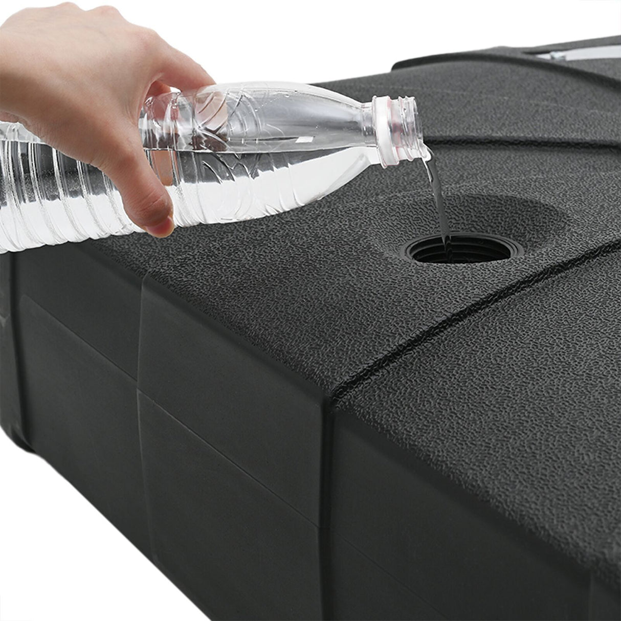 2 Piece Cantilever Parasol Base Set - 150Kg Sand Or 113Kg Water