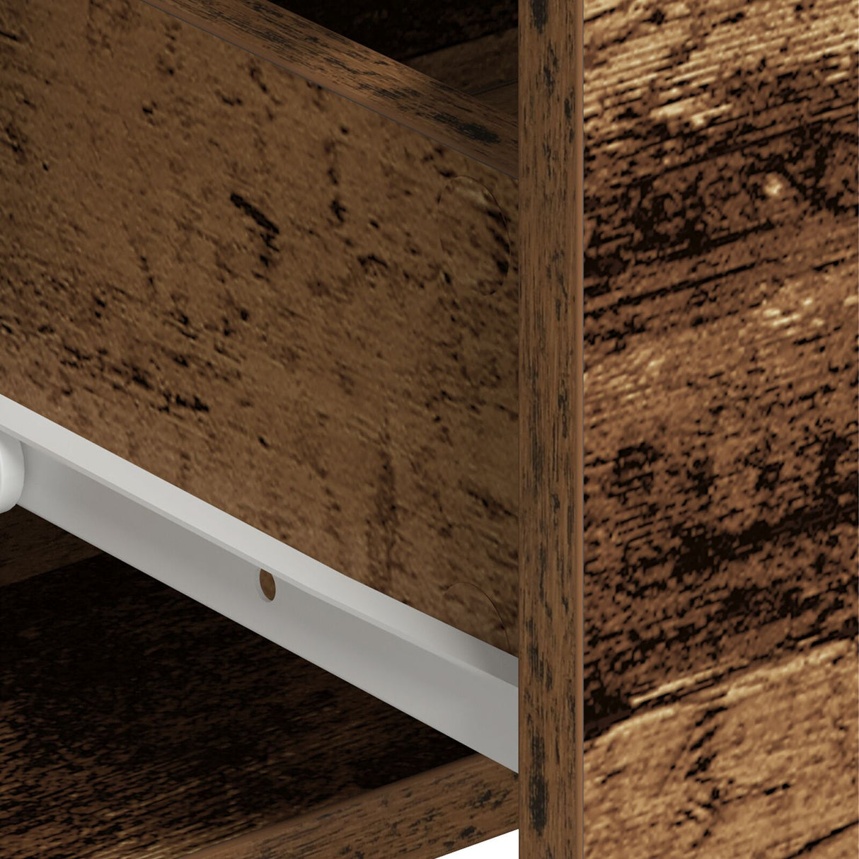 Highboard Old Wood 80X33X150 Cm Engineered Wood