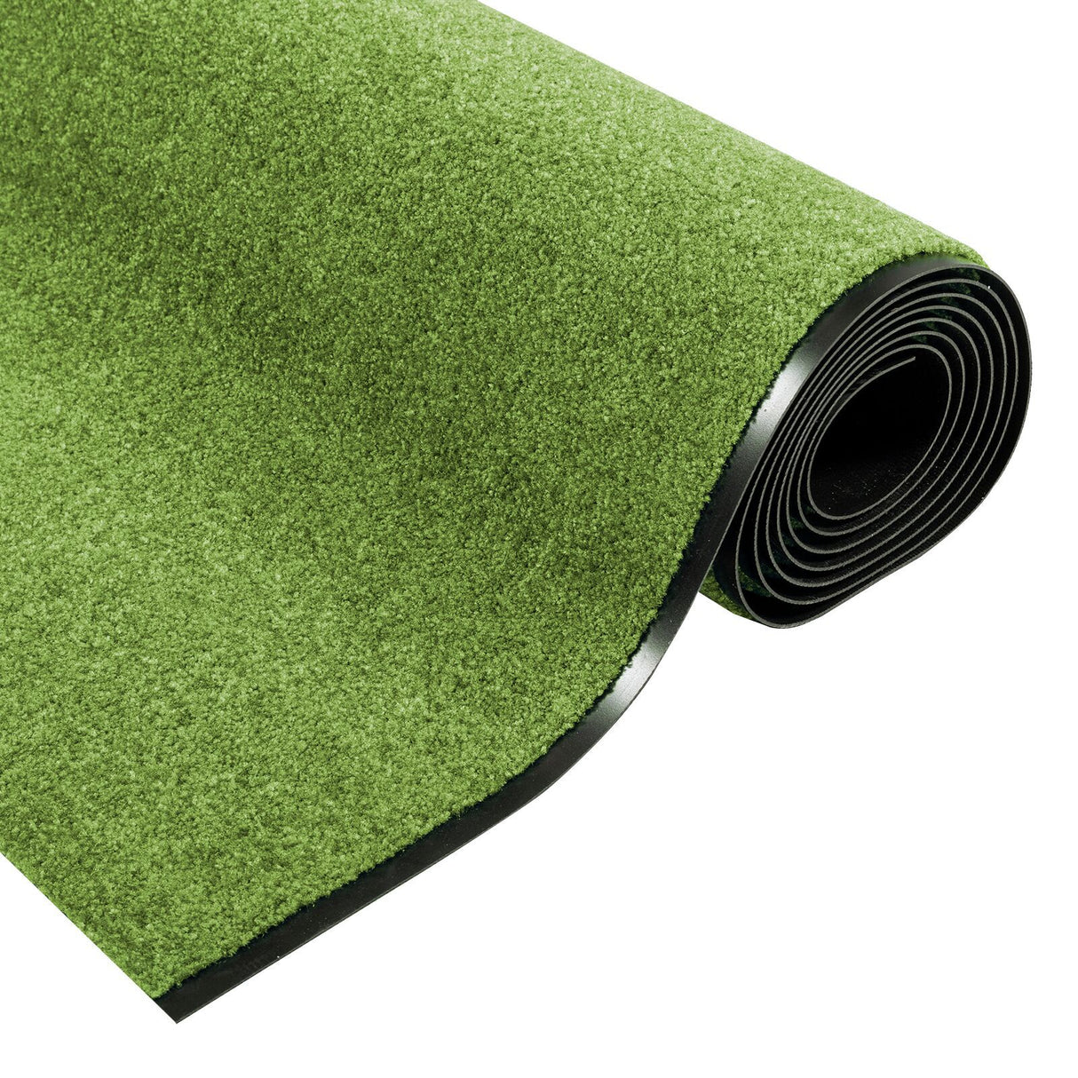 Washable Green Doormat 120X400 Cm