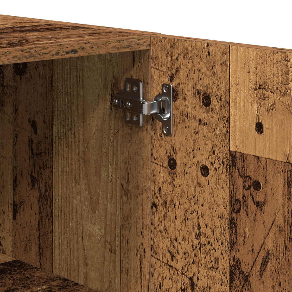 Wall-Mounted Cabinet Old Wood 60X31,5X60 Cm Engineered Wood