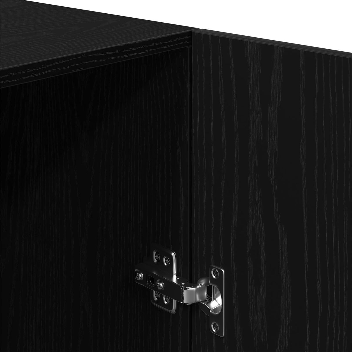 Washing Machine Cabinet - Black Oak - 70.5X71.5X91.5 Cm - Made Of Engineered Wood