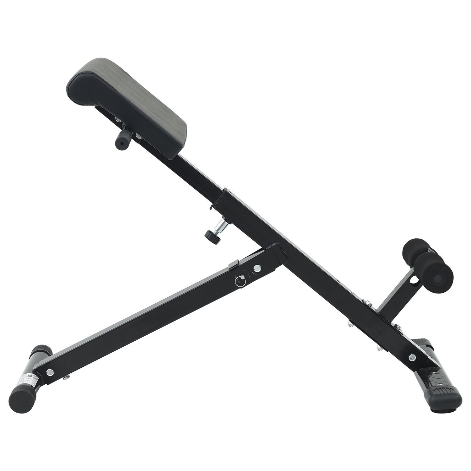 Hyperextension Bench 120 Kg Foldable And Adjustable Steel