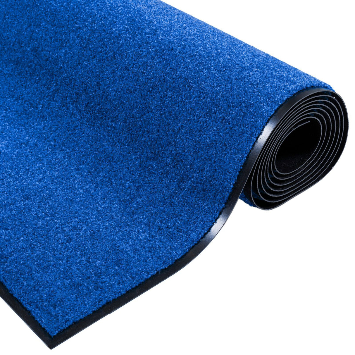 Washable Blue Doormat 120X300 Cm